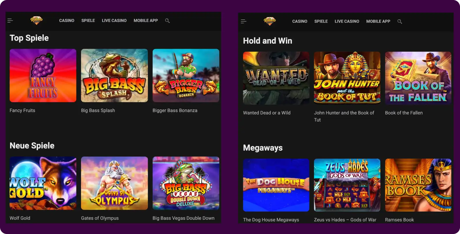 Rollero Spiele
